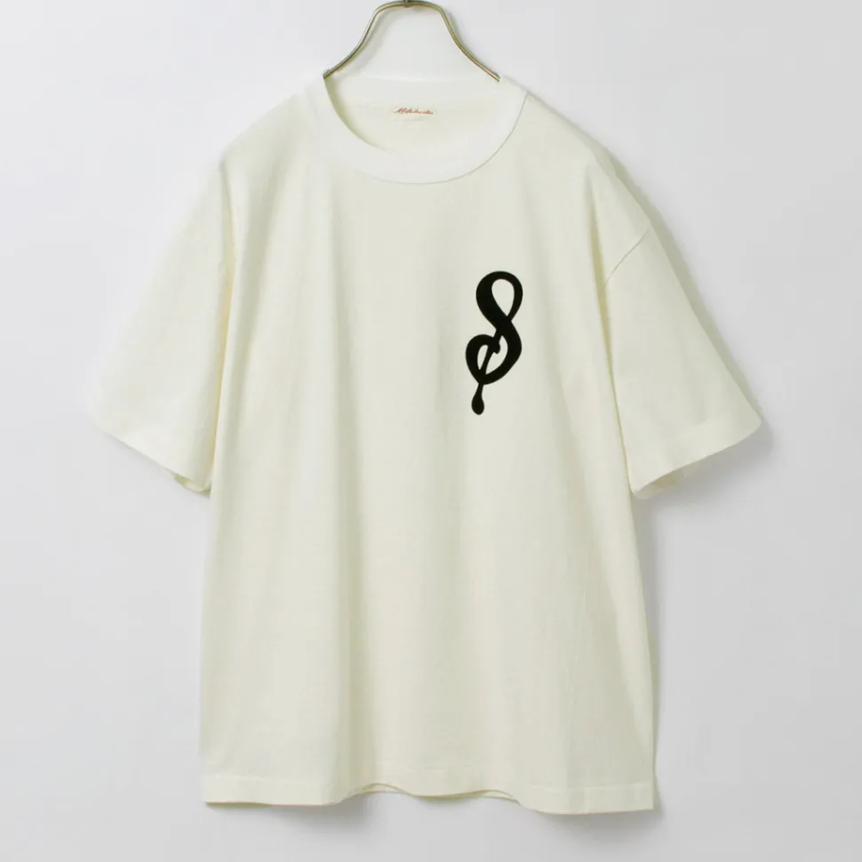 A.G.SPALDING&BROS / 14/Jersey Felt Letter Short Sleeve T-Shirt S Logo