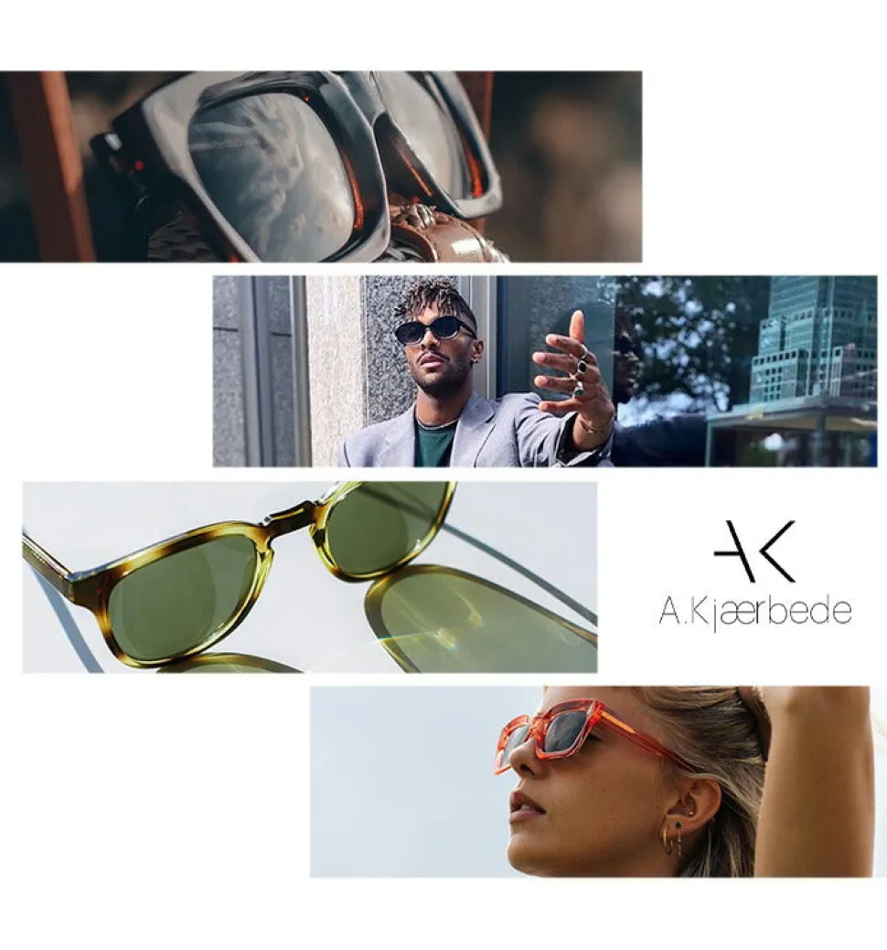 A.KJAERBEDE / ALDO Asymmetrical Square Sunglasses