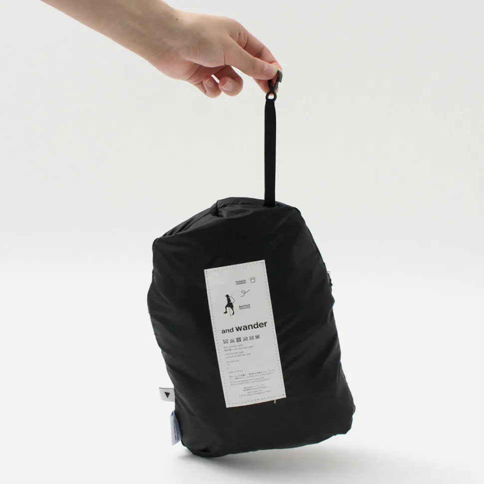 AND WANDER / ECOPAK20L Daypack