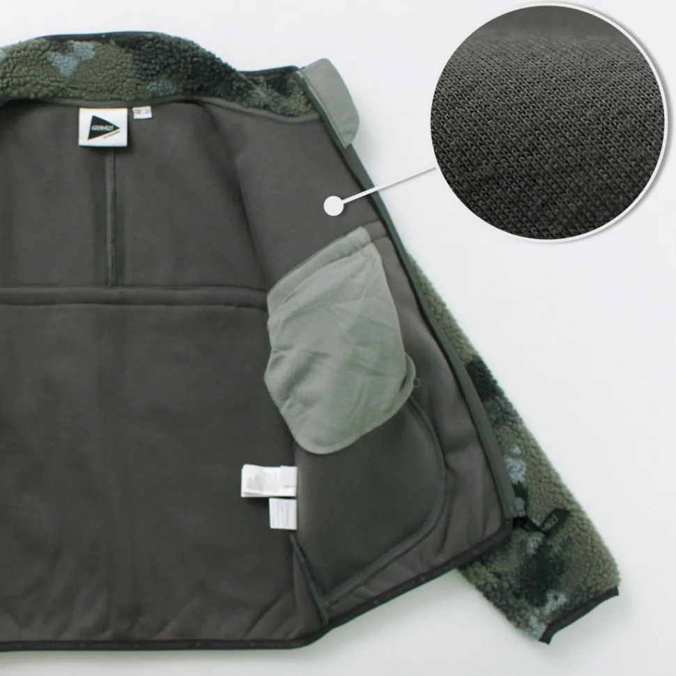 AND WANDER / Gramicci Jacquard Tape Fleece Jacket