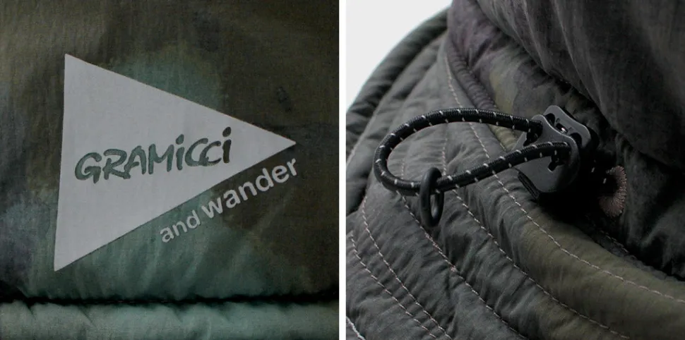 AND WANDER / Gramiche Padded Hat