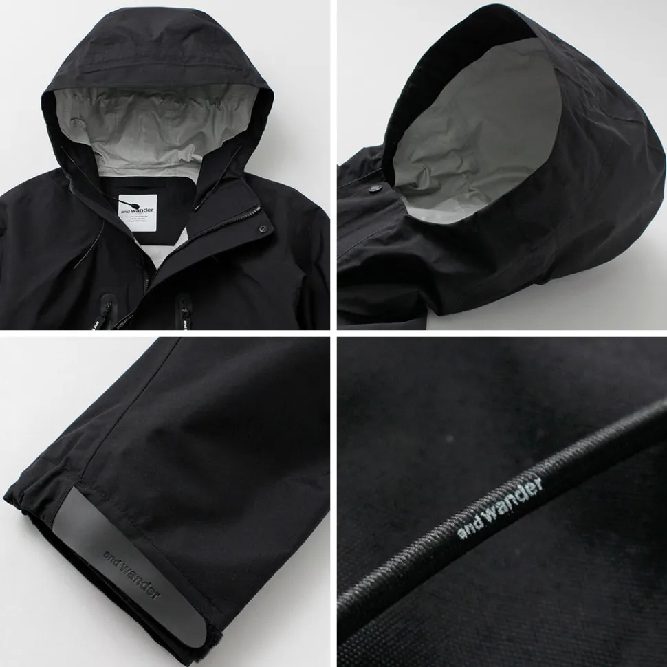 AND WANDER / 2.5 Layer Hiker Rain Jacket