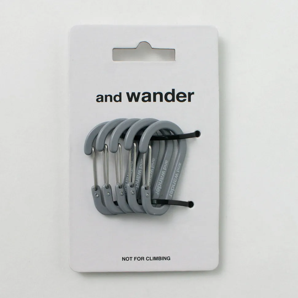 AND WANDER / Mini carabiner set