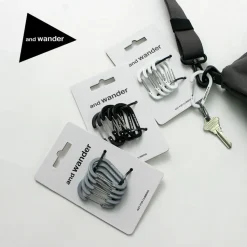 AND WANDER / Mini carabiner set