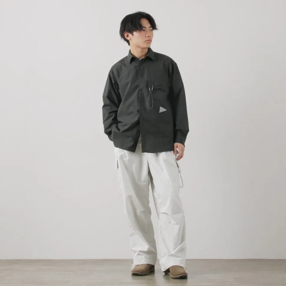 AND WANDER / Oversized Cargo Pants