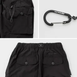 AND WANDER / Oversized Cargo Pants