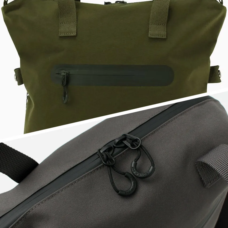AND WANDER / PE/CO 2-way bag