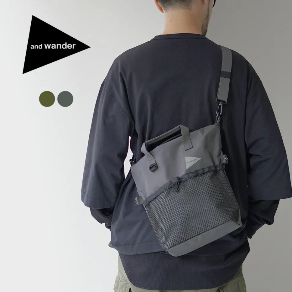 AND WANDER / PE/CO 2-way bag