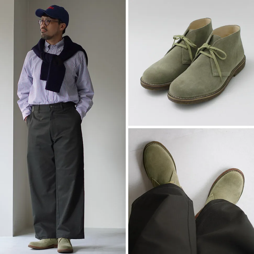 ASTORFLEX / Green Flex Desert Boots