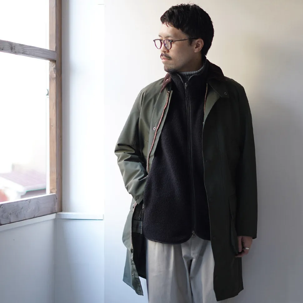 AXESQUIN / Wool Boa Vest
