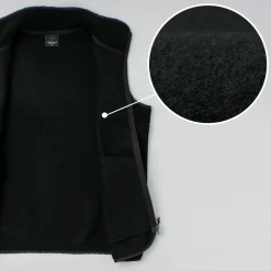 AXESQUIN / Wool Boa Vest