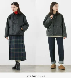 BARBOUR / Oversized Transport Wax Jacket