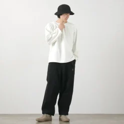 BARNS / Big Cozun knitiing Concho Long Sleeve T-Shirt