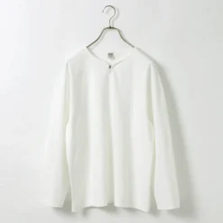 BARNS / Big Cozun knitiing Concho Long Sleeve T-Shirt