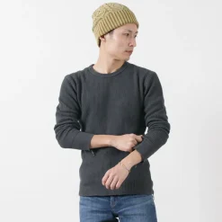 BARNS / BR-3050 Big Waffle Long Sleeve Thermal / T-shirt
