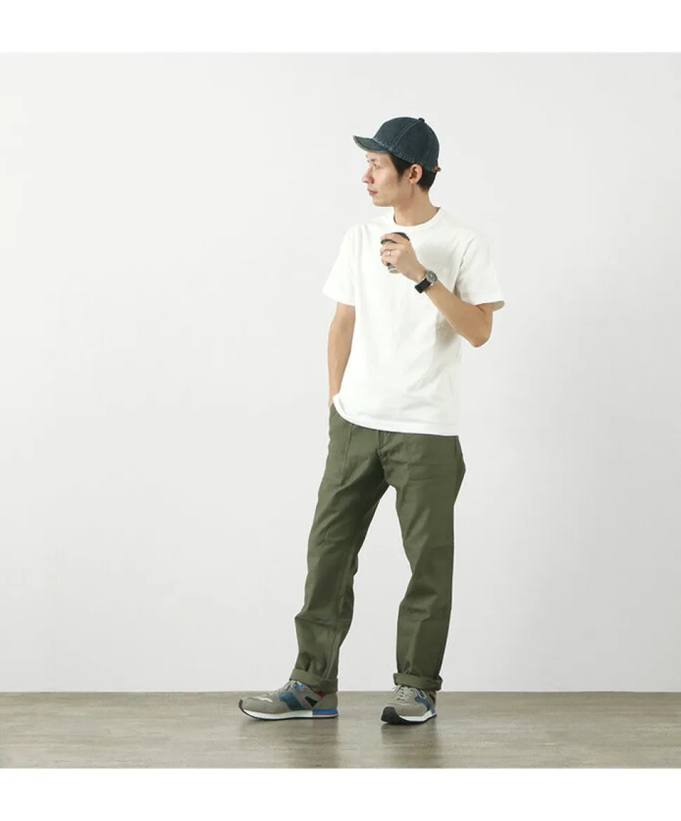 BARNS / BR-1100 Hanging jersey S/S Crew neck