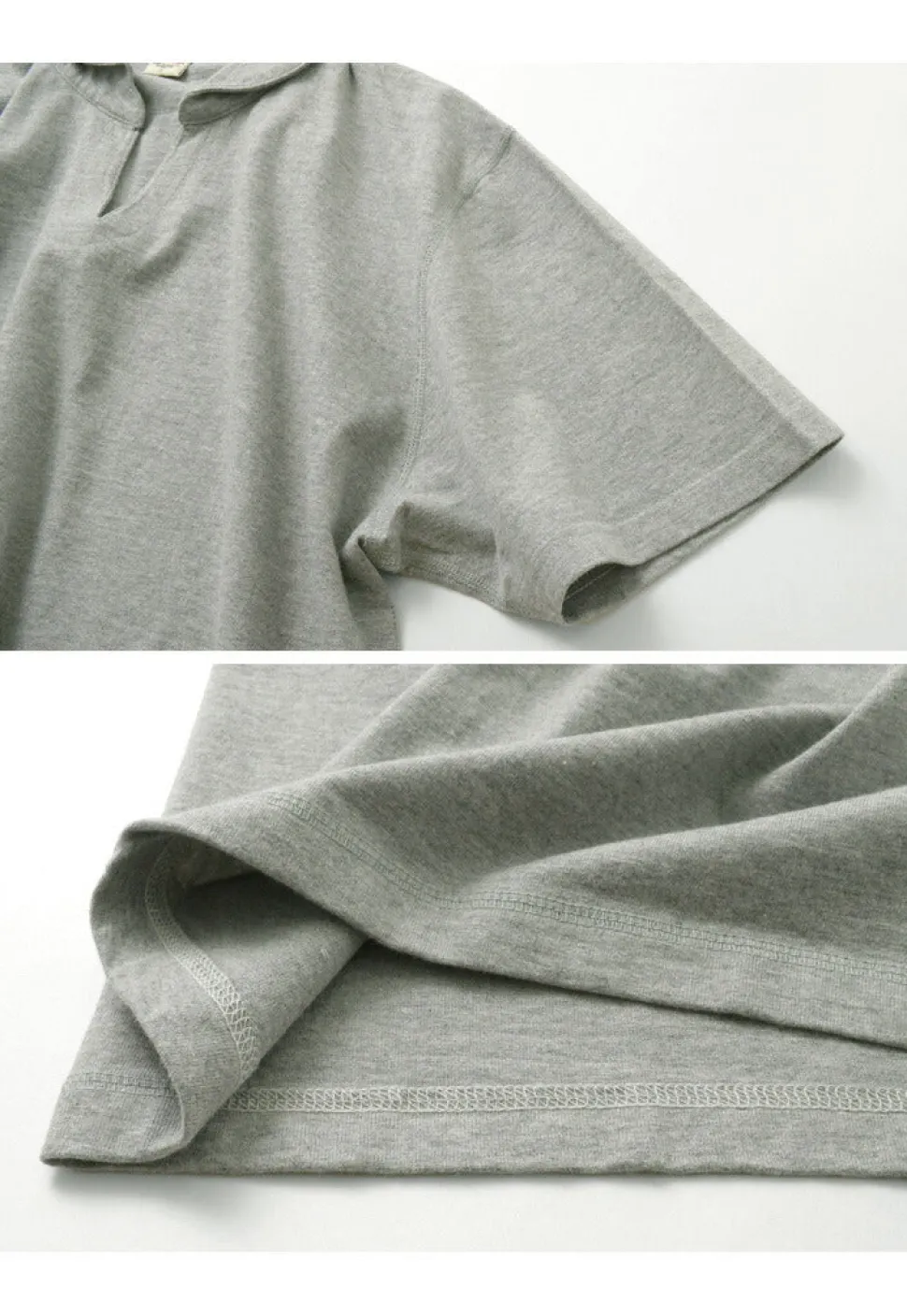 BARNS / Cozun Knit Vintage Skipper Polo Shirt