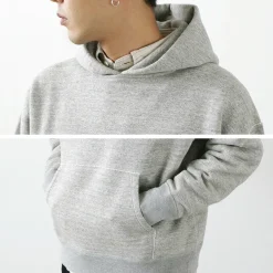 BARNS / Hanging Knit Wide Hoodie