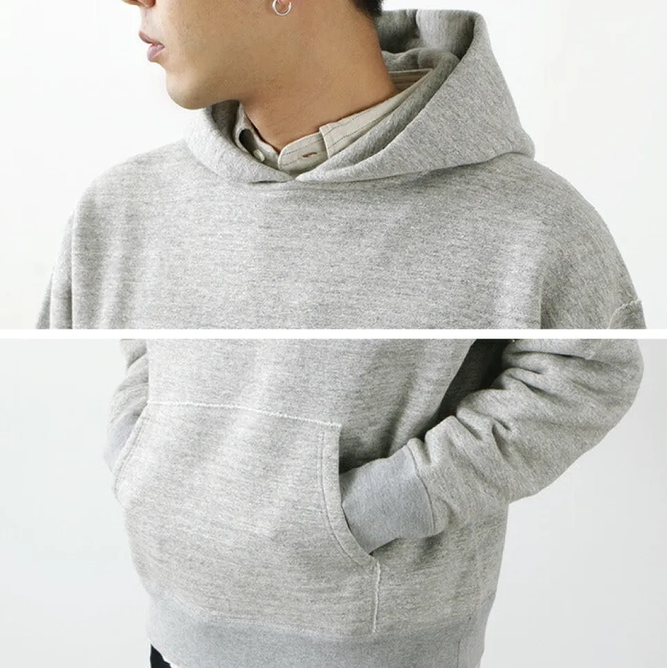 BARNS / Hanging Knit Wide Hoodie