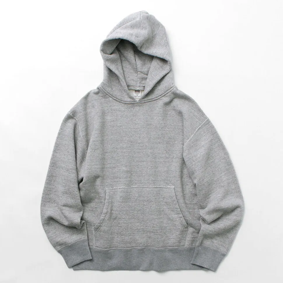 BARNS / Hanging Knit Wide Hoodie