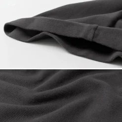 BARNS / Heavy Spun Milled Fabric Long Sleeve T-Shirt