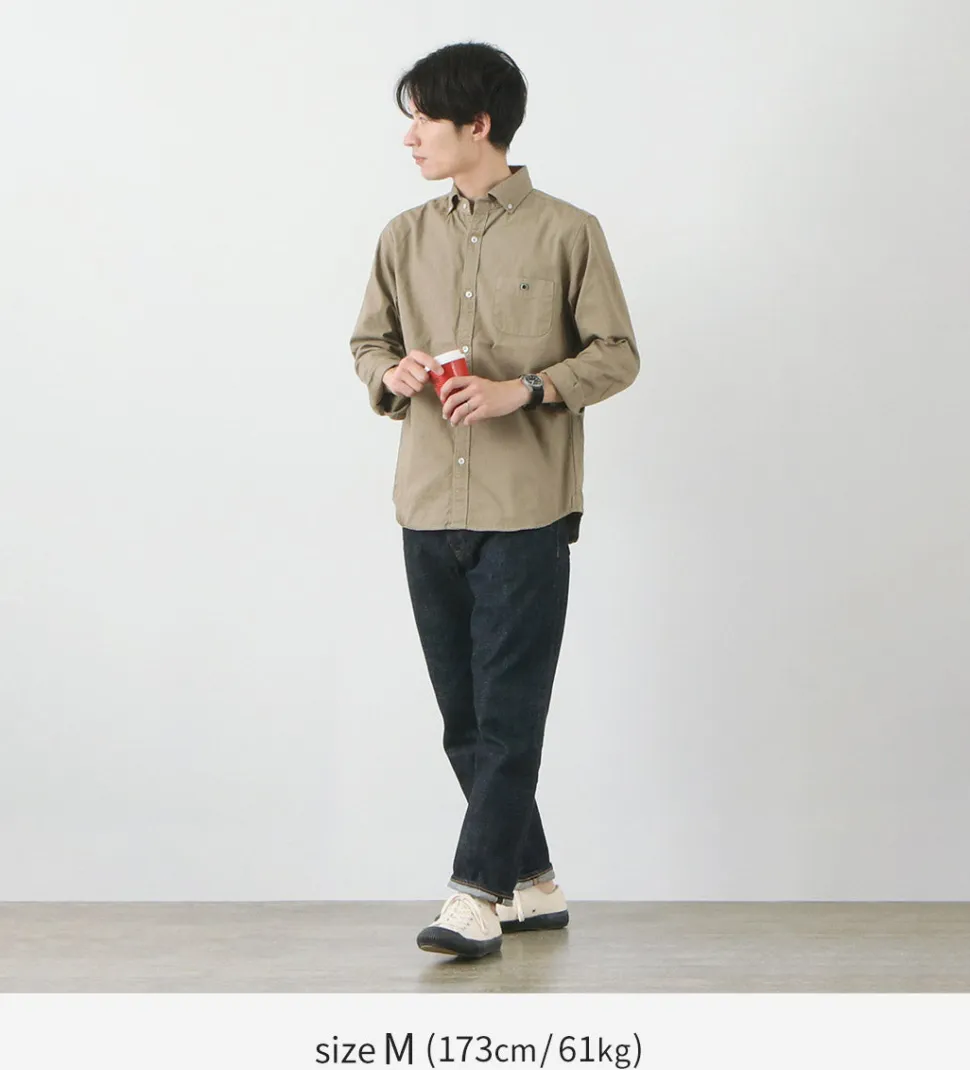 BARNS / Ox Long Sleeve Button Down Shirt