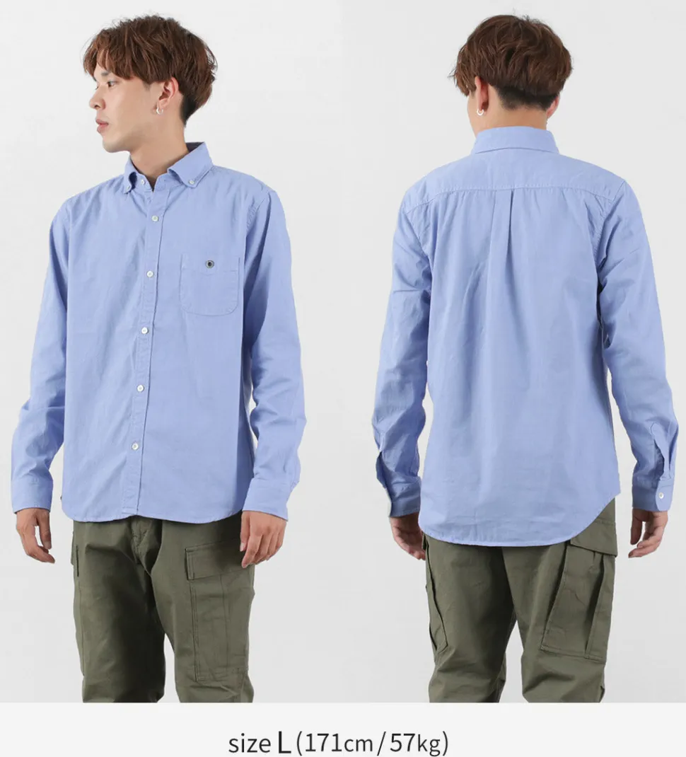 BARNS / Ox Long Sleeve Button Down Shirt