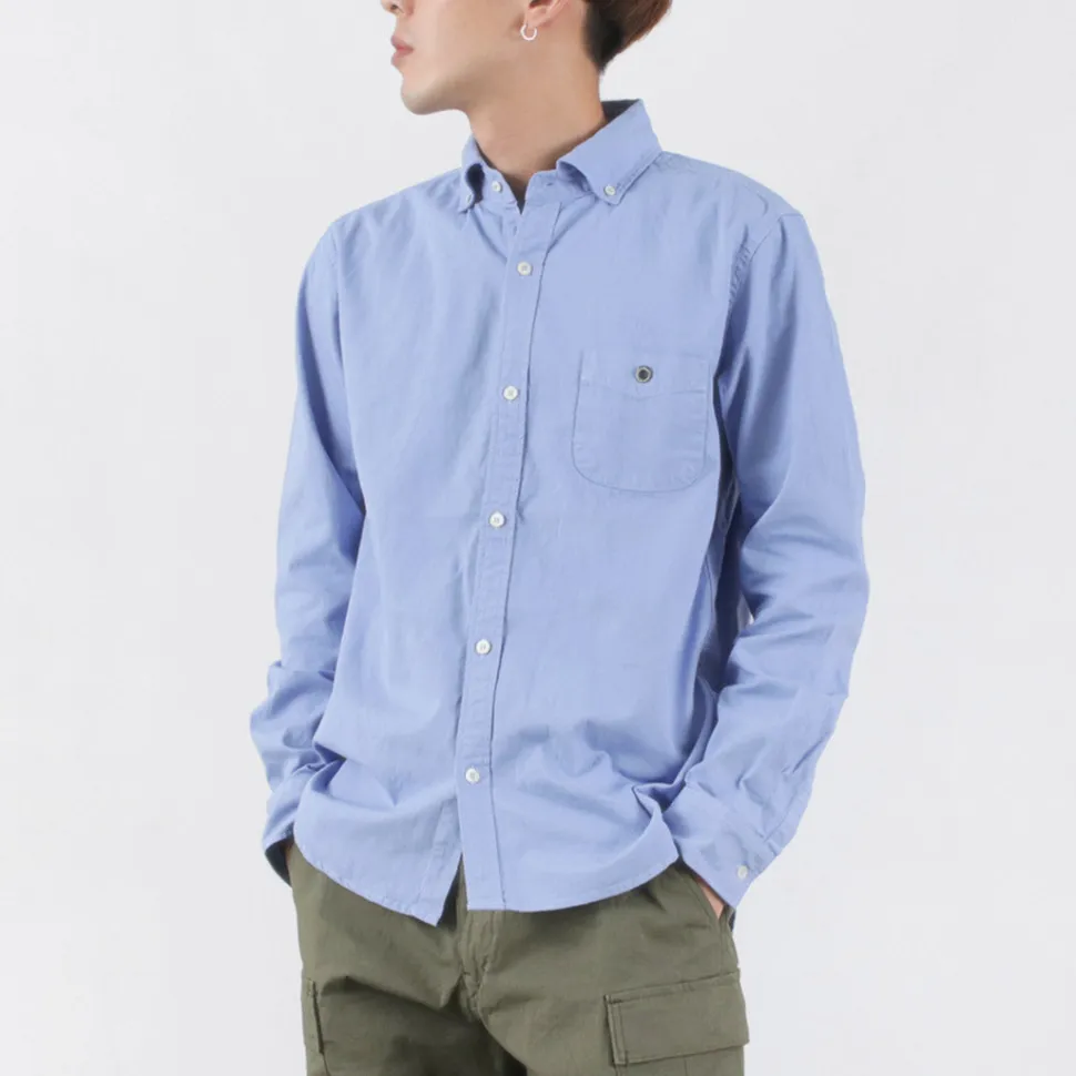 BARNS / Ox Long Sleeve Button Down Shirt