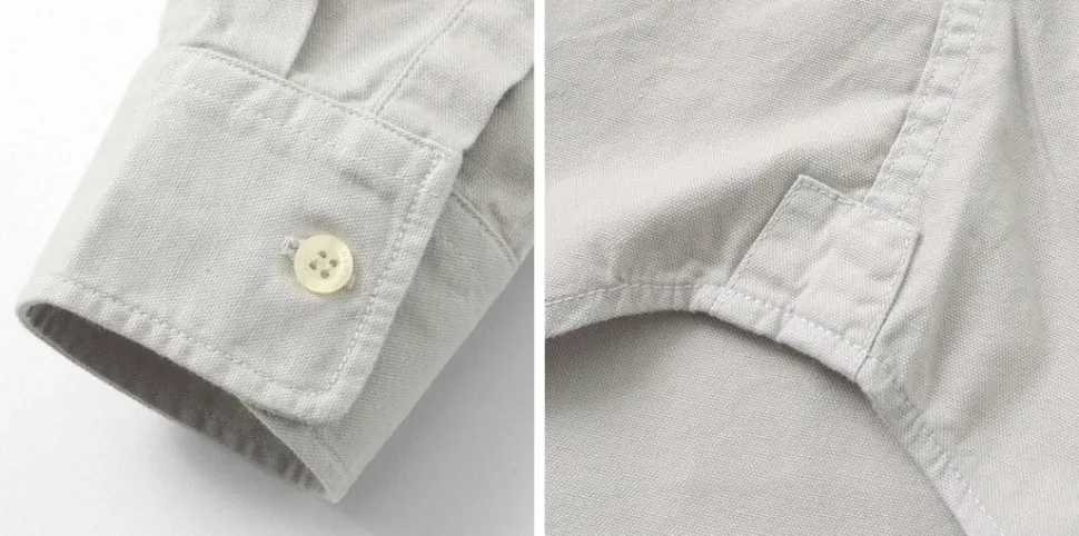 BARNS / Ox Long Sleeve Button Down Shirt