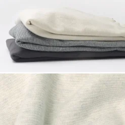 BARNS / Spun Milled Henley Neck Long Sleeve T-Shirt