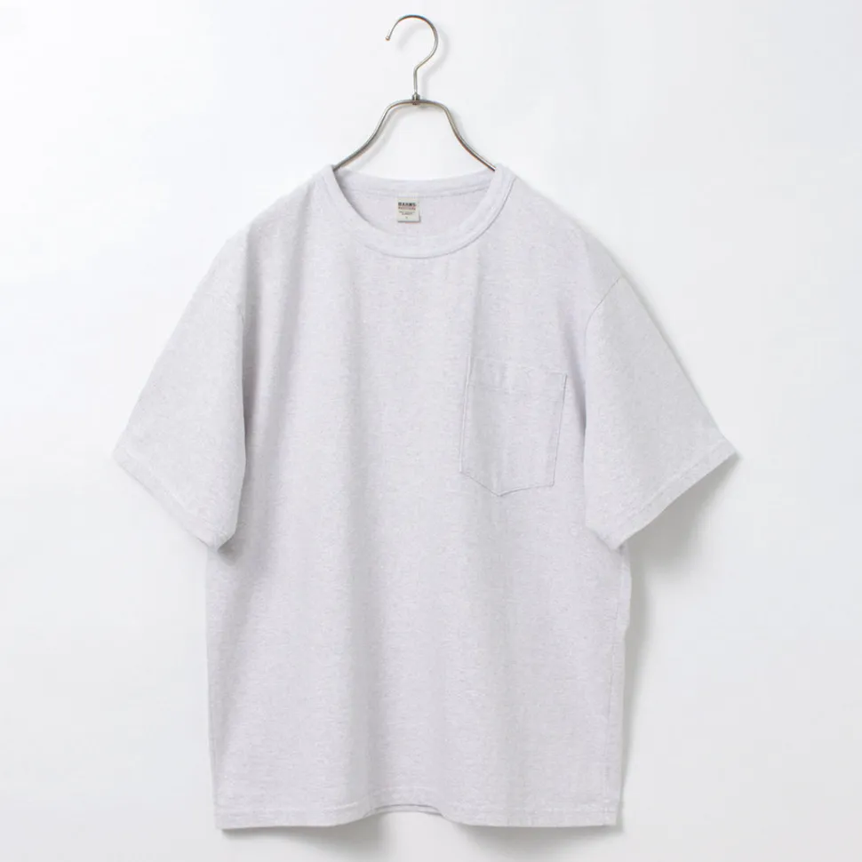 BARNS / Toughneck Short Sleeve Solid T-Shirt