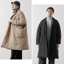 BASISBROEK / APPLE Overcoat Nylon Jet Taffeta