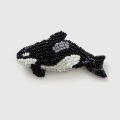 BEADED ACCESSORIES / Beaded pin badge S