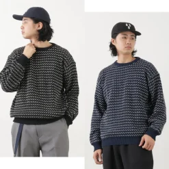 BINGHAMTON KNITTING COMPANY / Birds Eye Crew Sweater