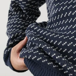 BINGHAMTON KNITTING COMPANY / Birds Eye Crew Sweater