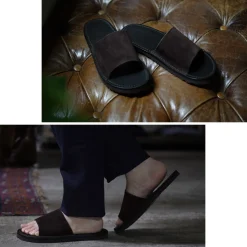 BLUE OVER / Fosco 2 Black Sole Sandals
