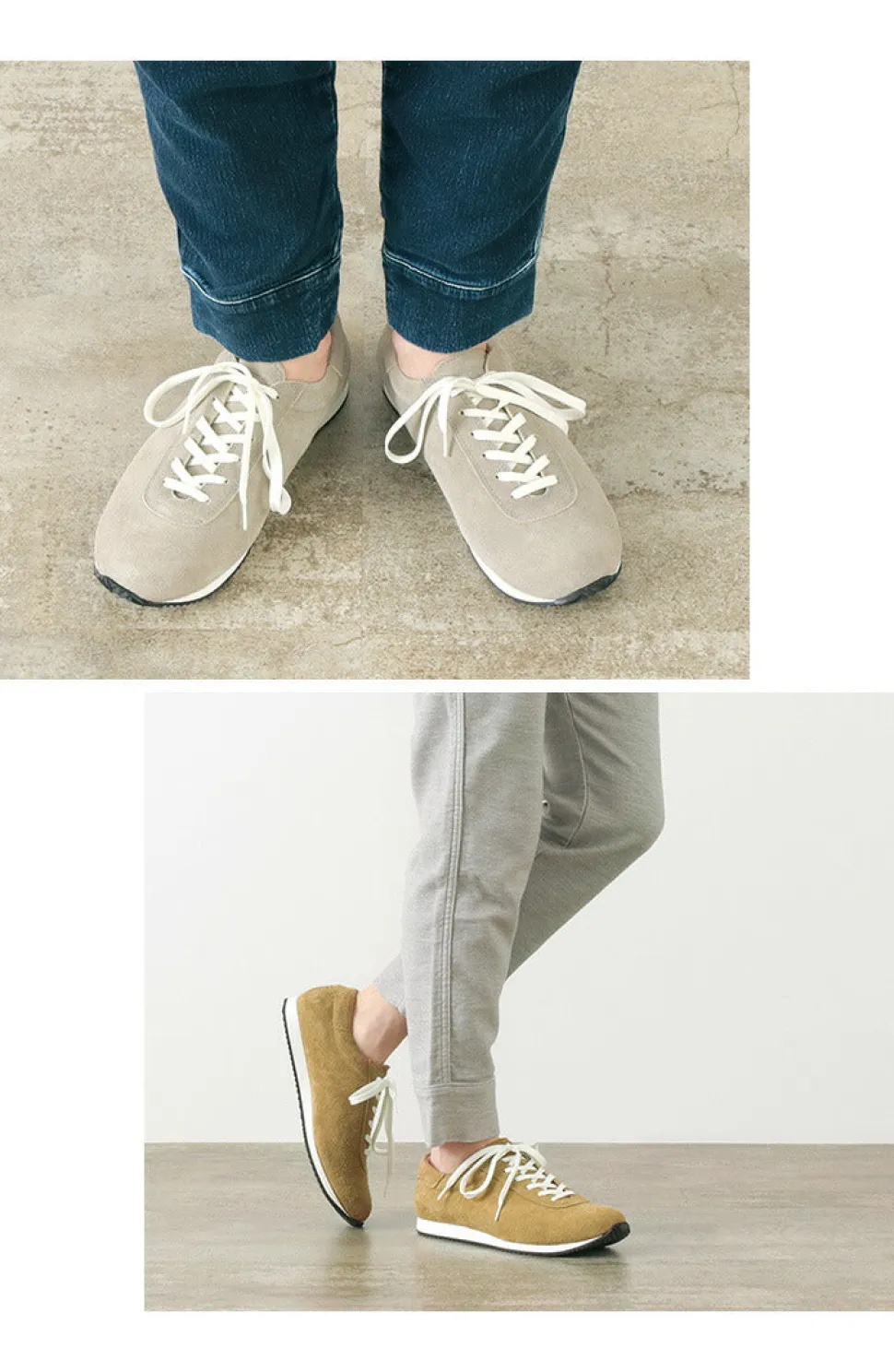 BLUE OVER / Suede Sneakers MIKEY