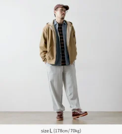 BURLAP OUTFITTER / Grid Fleece Lined Zip Hoodie