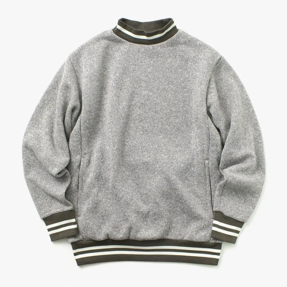 BURLAP OUTFITTER / Knit Fleece Mock Top