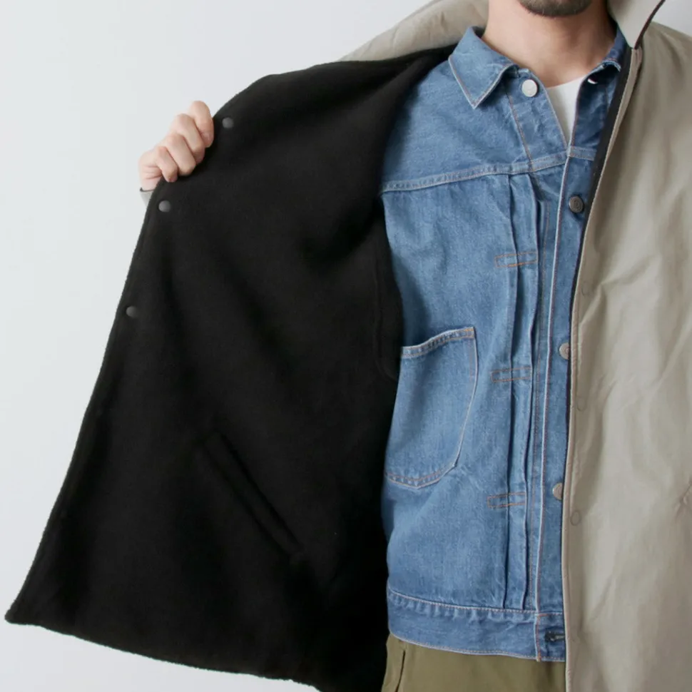 BURLAP OUTFITTER / Reversible Coach Jacket