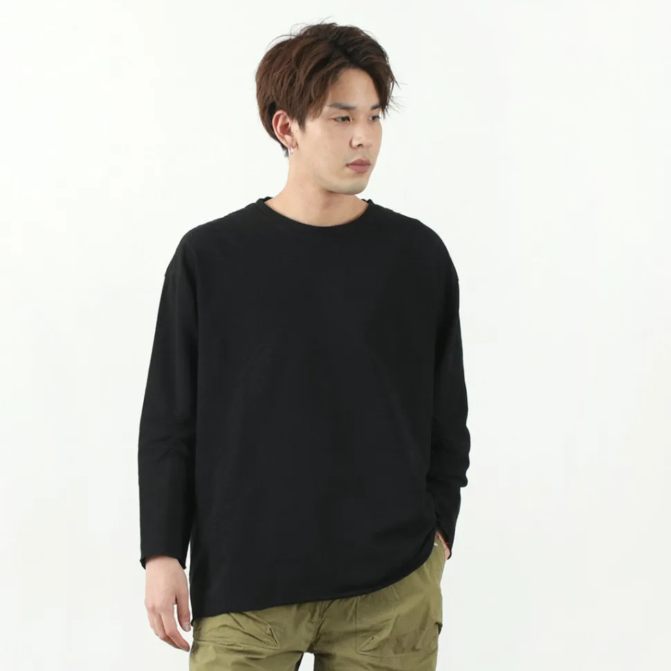 CAL O LINE / Inlay Long Sleeve T-shirt