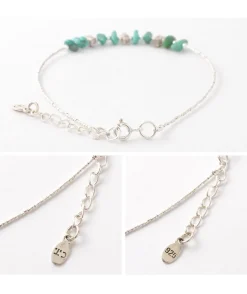 CHALISA T.. / Turquoise Tiny Beads Anklet