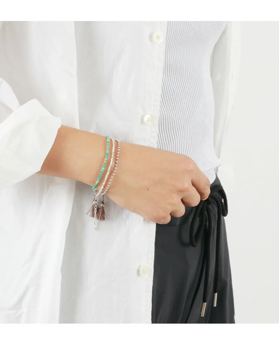 CHALISA T.. / Turquoise W Wrap Bracelet Karen Silver