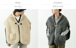 COLDBREAKER / Boa Wool Poncho