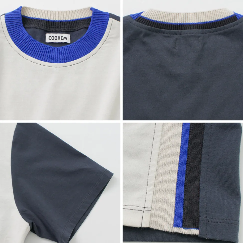 COOHEM / Knit Sideline T-Shirt