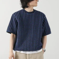 COOHEM / Retro Wave Knit Pullover