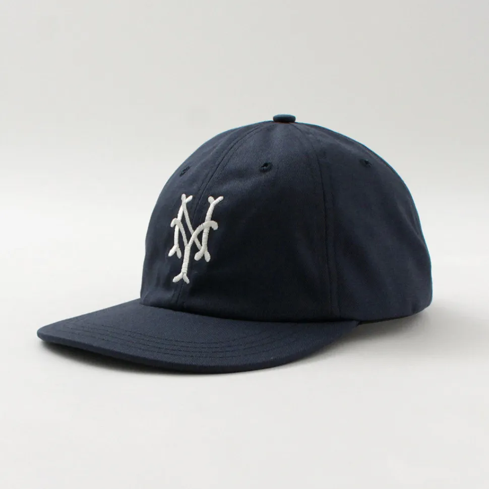 COOPERSTOWN BALL CAP / Cotton Hard Visor Cap