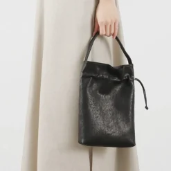 CREED / Drawstring Tote Horse Leather