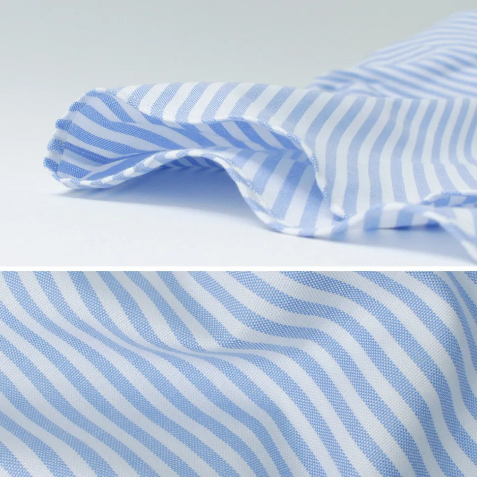 D.C.WHITE / Ivy Stripe Button Down Shirt