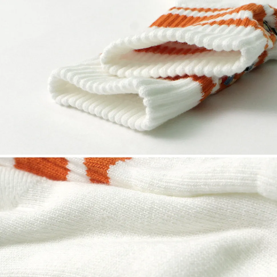 DECKA QUALITY SOCKS / Embroidered Skater Socks